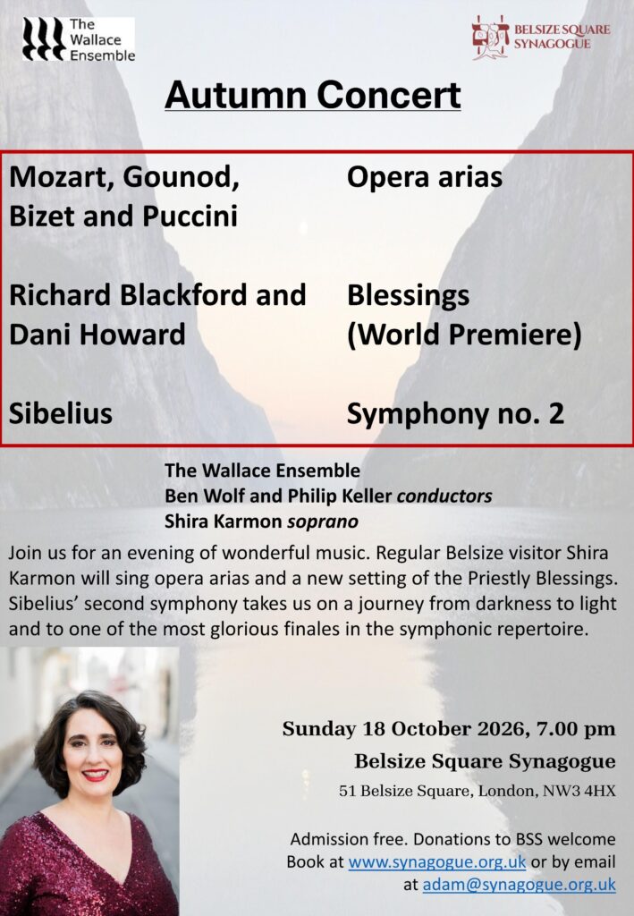 Mozart, Gounod, Bizet, Puccini: opera arias; Blackford, Howard: Blessings (world premiere); Sibelius: Syphony No 2